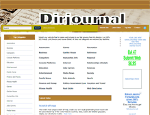 Tablet Screenshot of dirjournal.info