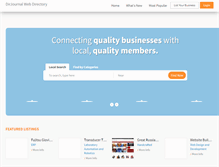 Tablet Screenshot of dirjournal.com